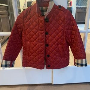 Children’s Y10 Burberry Jacket